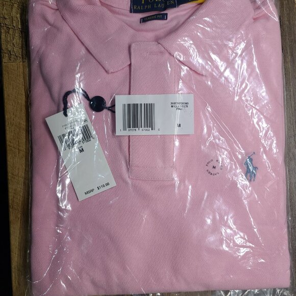 NWT Polo Ralph Lauren Mens Classic Fit Polo Shirt - Picture 6 of 6